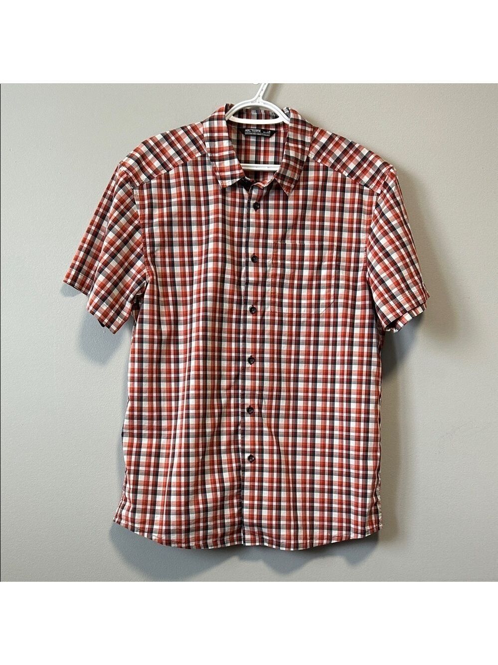 Arc'teryx Brohm Plaid Button Down Shirt Large
